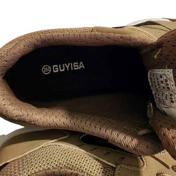 Guyisa European Breathable Men's Steel Toe Safety Shoes - Picture 4 of 7